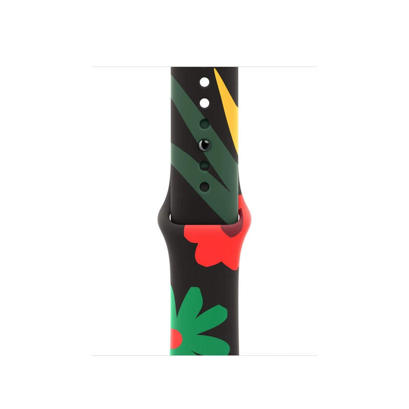 بند اپل واچ مدل - Black Unity Sport Band - Unity Bloom