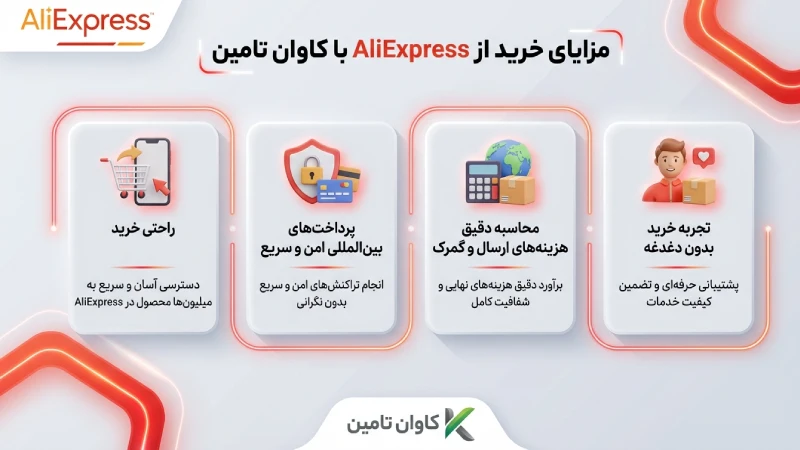 مزایای خرید از علی اکسپرس