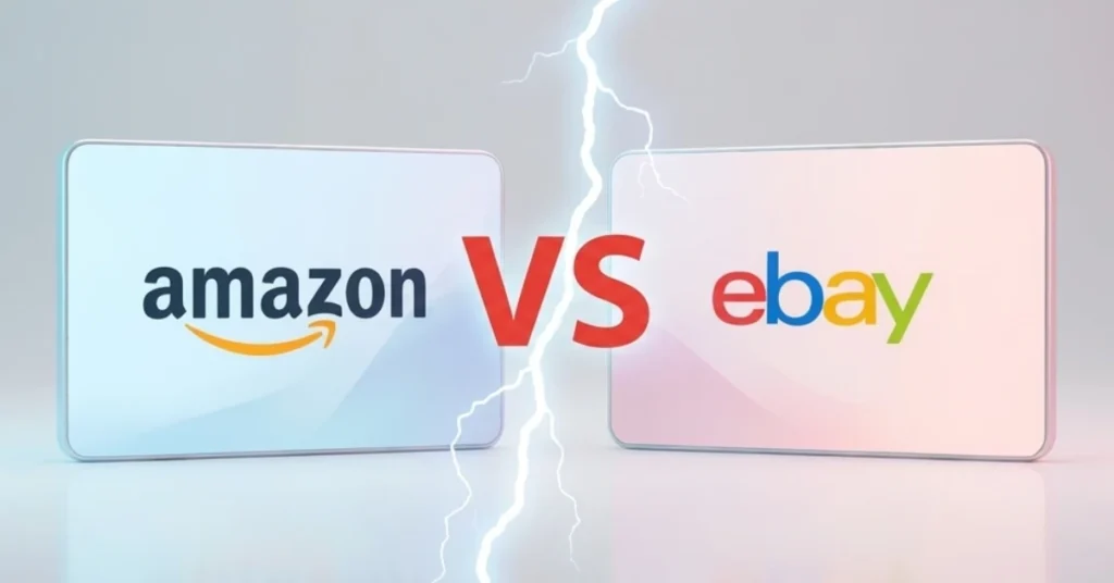 مقایسه آمازون و ebay