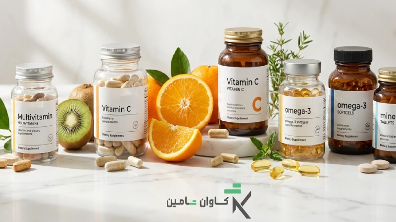 واردات مکمل های ویتامین