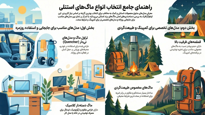 انواع ماگ استنلی