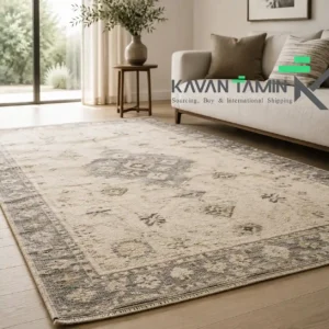 فرش و گلیم دستباف مینیمال ایرانی (Handmade Minimalist Persian Rug)