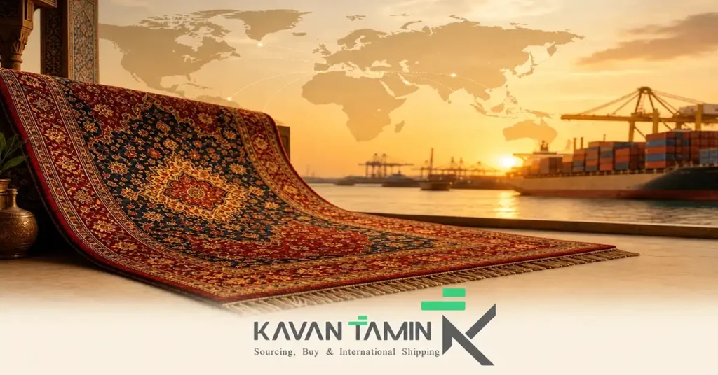 صادرات فرش دستباف و ماسینی ایران