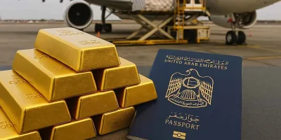 واردات طلا از دبی